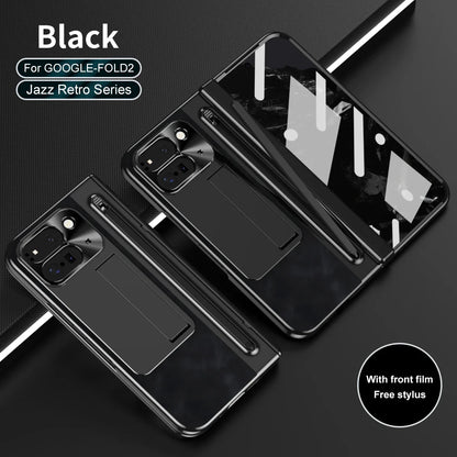 Leather Case With Pen For Pixel 10 Pro Fold