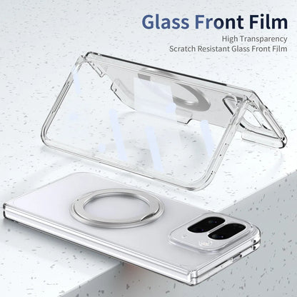 Clear Magnetic Ring Case with Kickstand