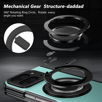Magnetic Ring Stand Case for Pixel 10 Pro Fold