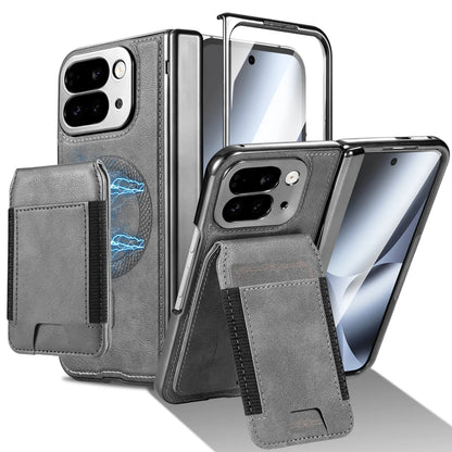 Leather Wallet Case with Stand & Card Holder
