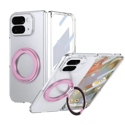 Clear Magnetic Ring Case with Kickstand